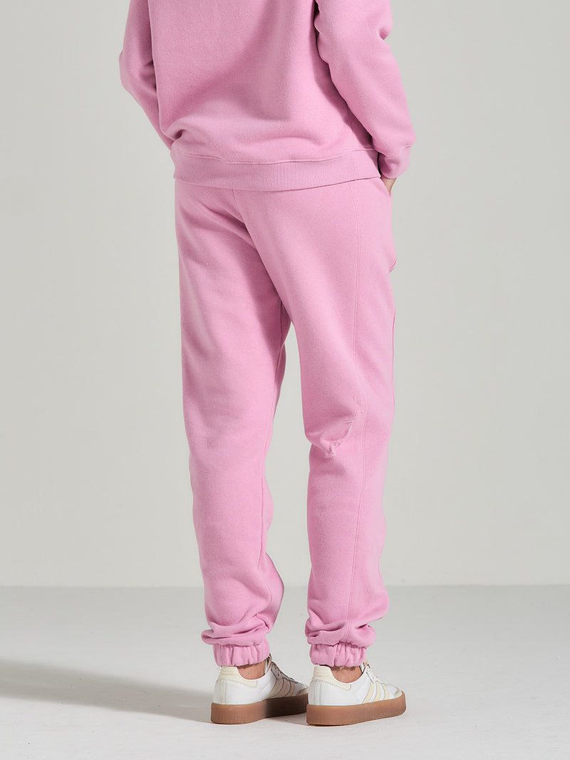 Calça Moletom Feminina Básica Rosa Hurley Outline