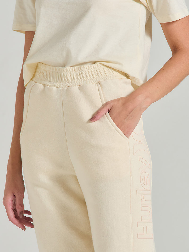 Calça Moletom Feminina Básica Off White Hurley Outline