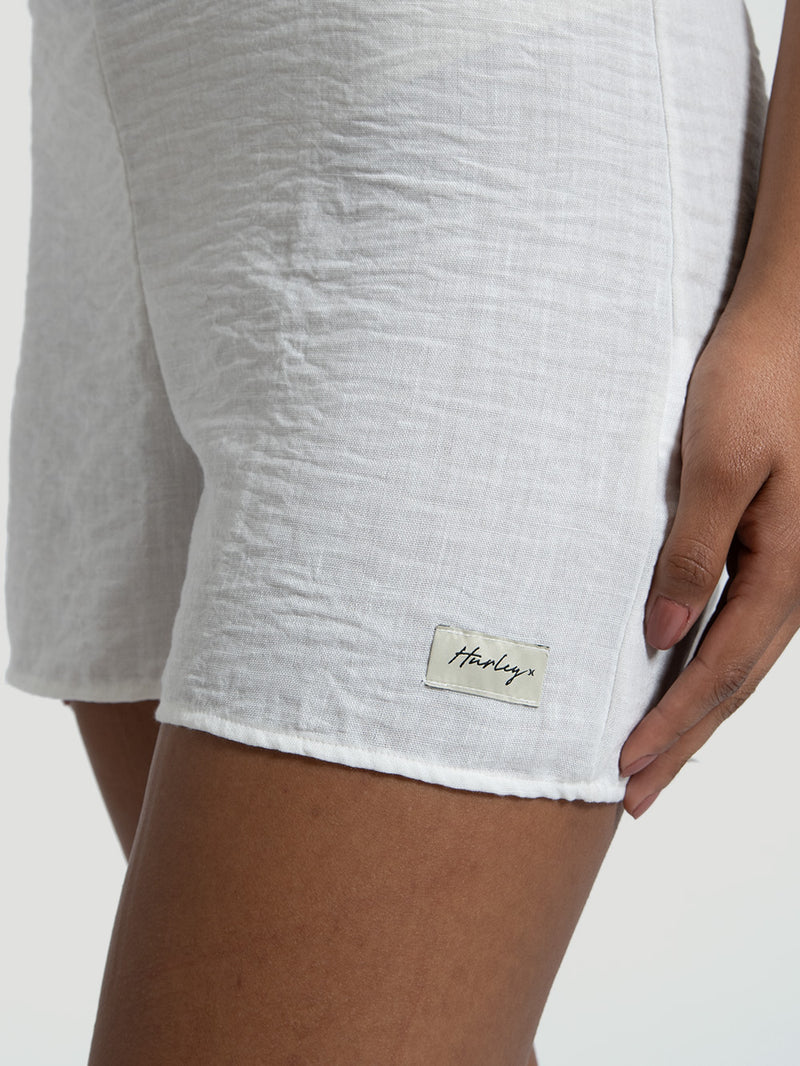 Jardineira Hurley Haiti Off White