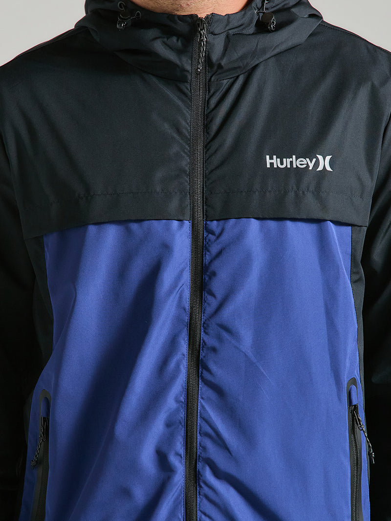 Jaqueta Corta Vento Azul Marinho Hurley Range