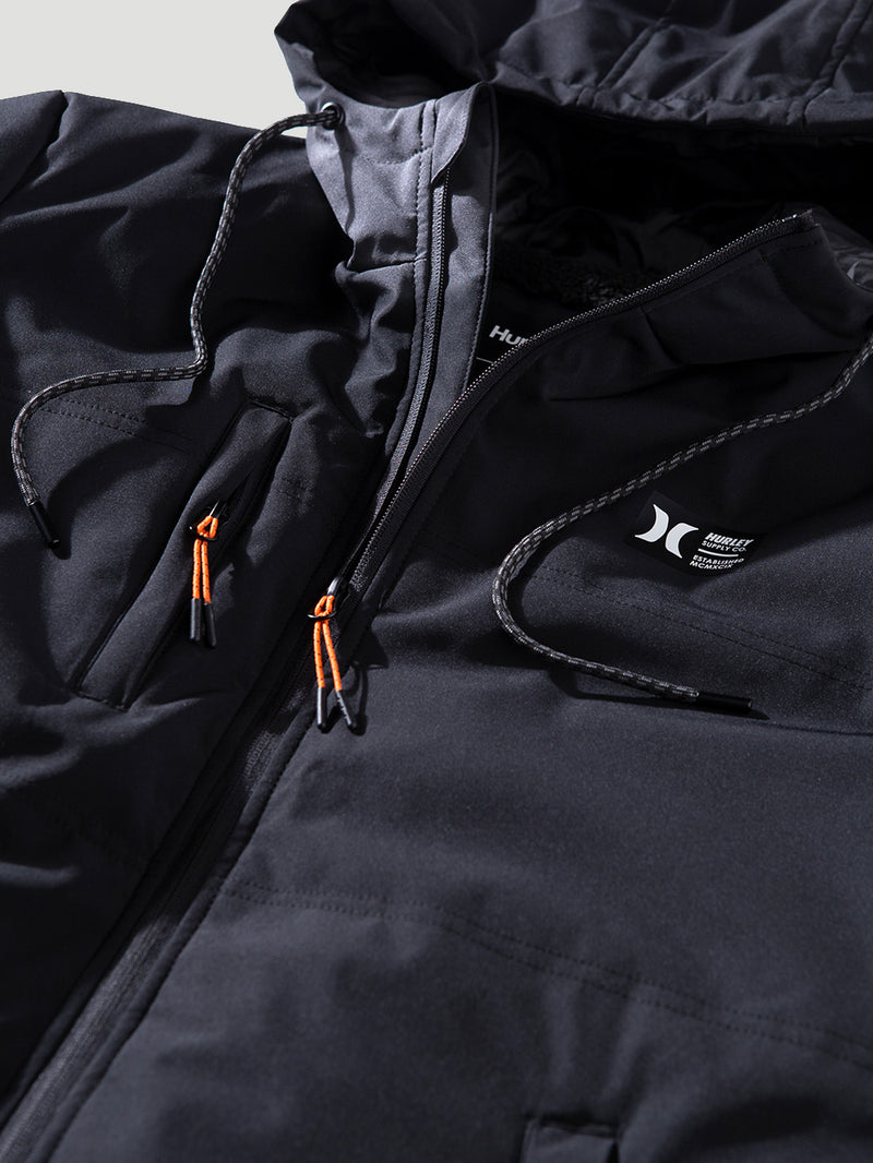 Jaqueta Hurley Stronger II Preto