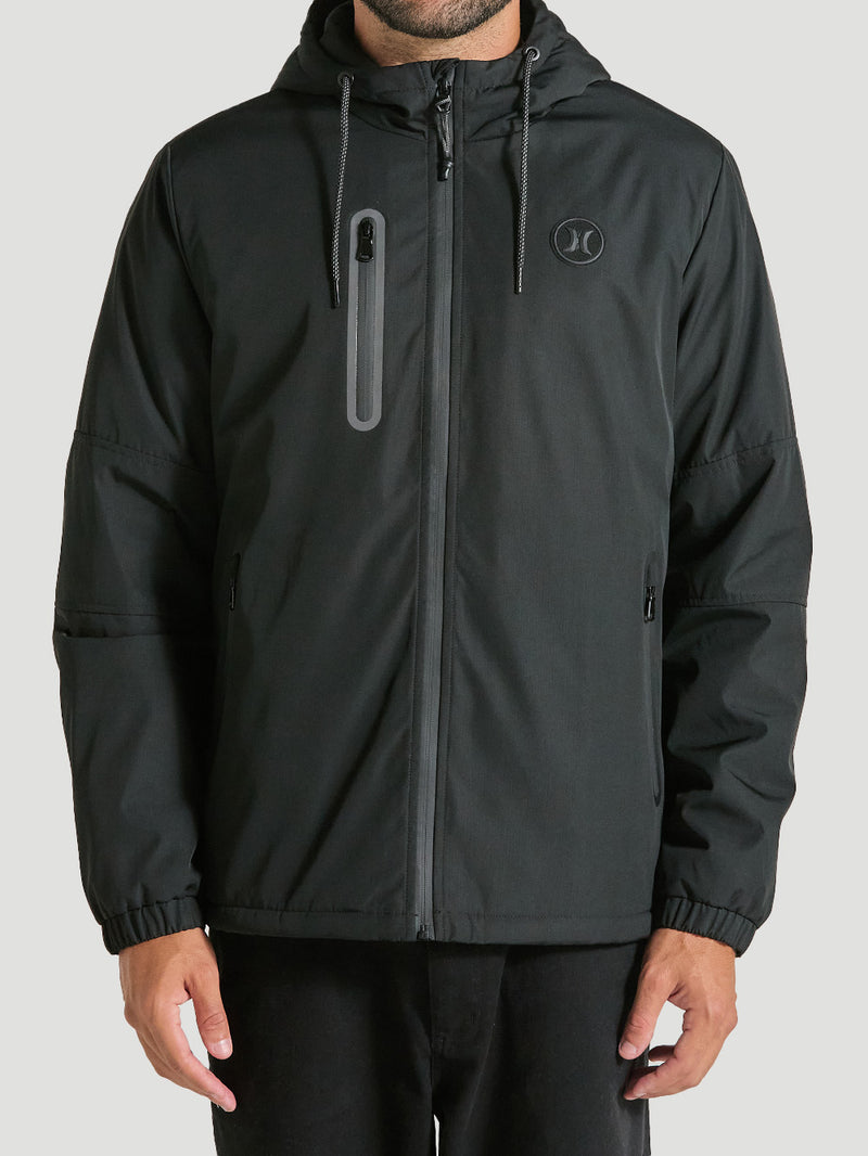 Jaqueta Pesada Com Forro Em Sherpa Preta Hurley Frost