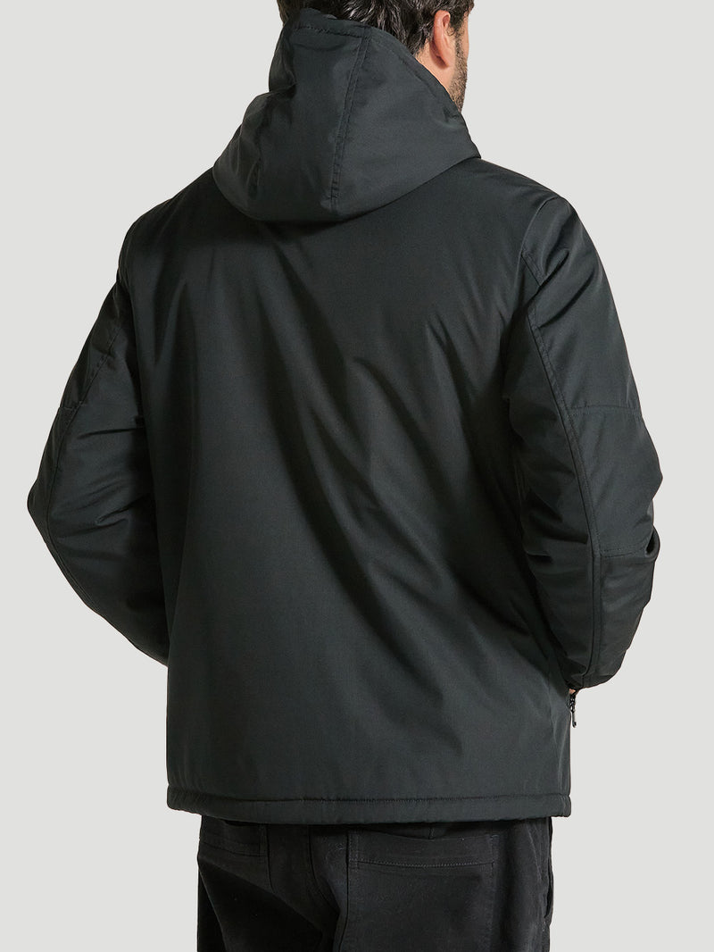 Jaqueta Pesada Com Forro Em Sherpa Preta Hurley Frost