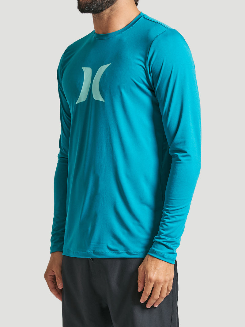 Lycra Manga Longa Icon Turquesa