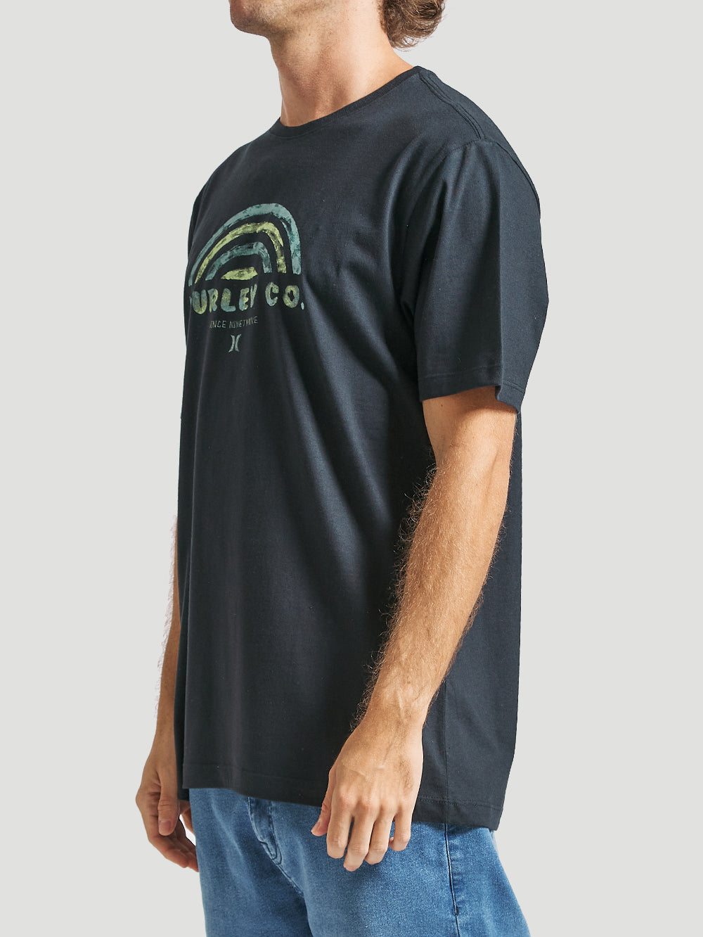 Camiseta Hurley Aqua Preta