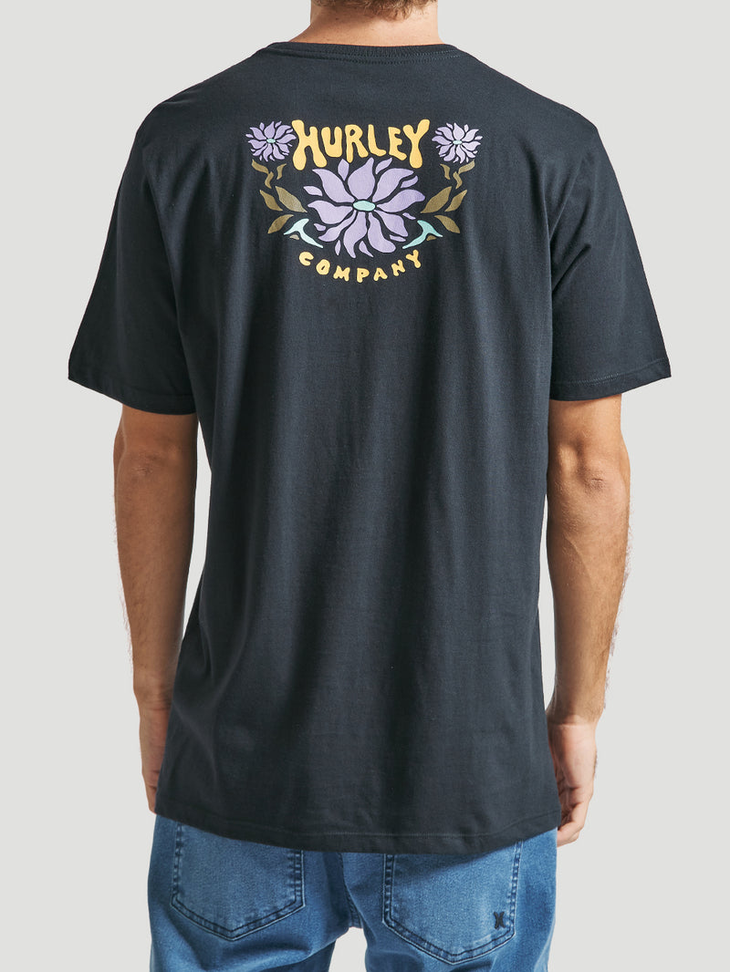 Camiseta Hurley Wood Preta
