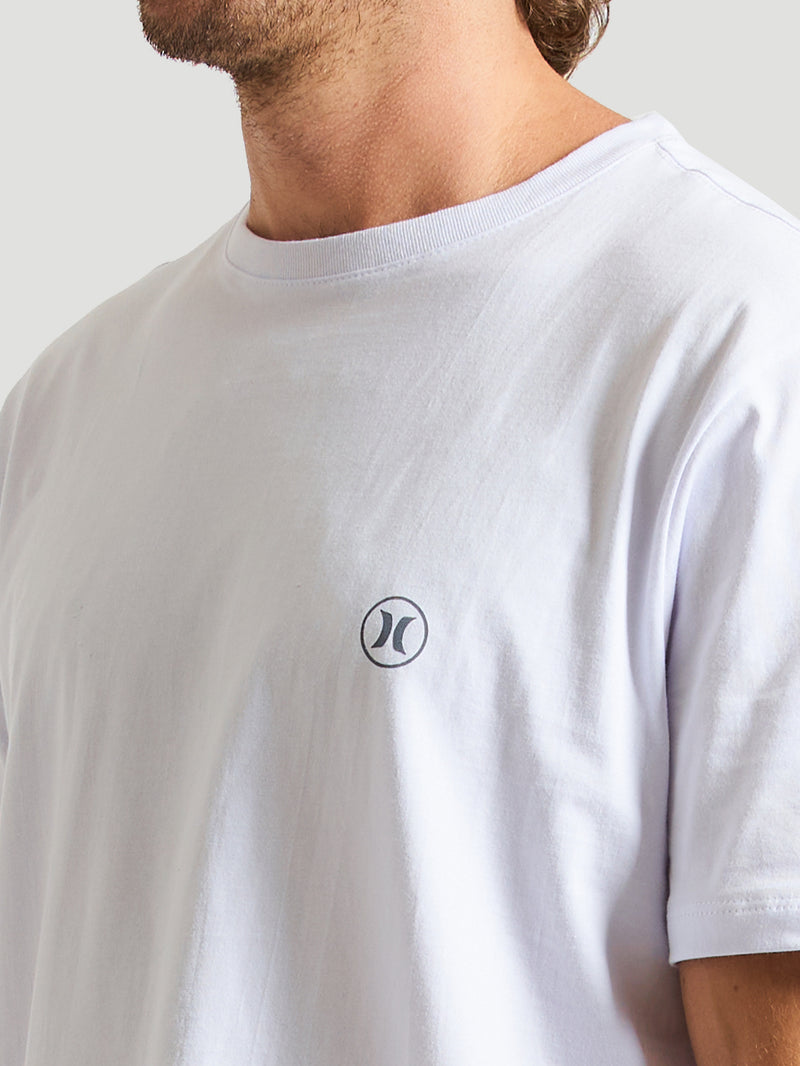 Camiseta Hurley MINI CIRCLE ICON Branco