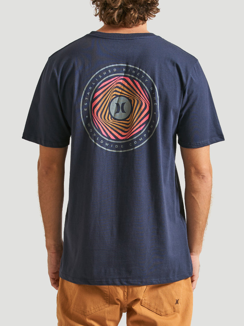 Camiseta Hurley Spiral Marinho