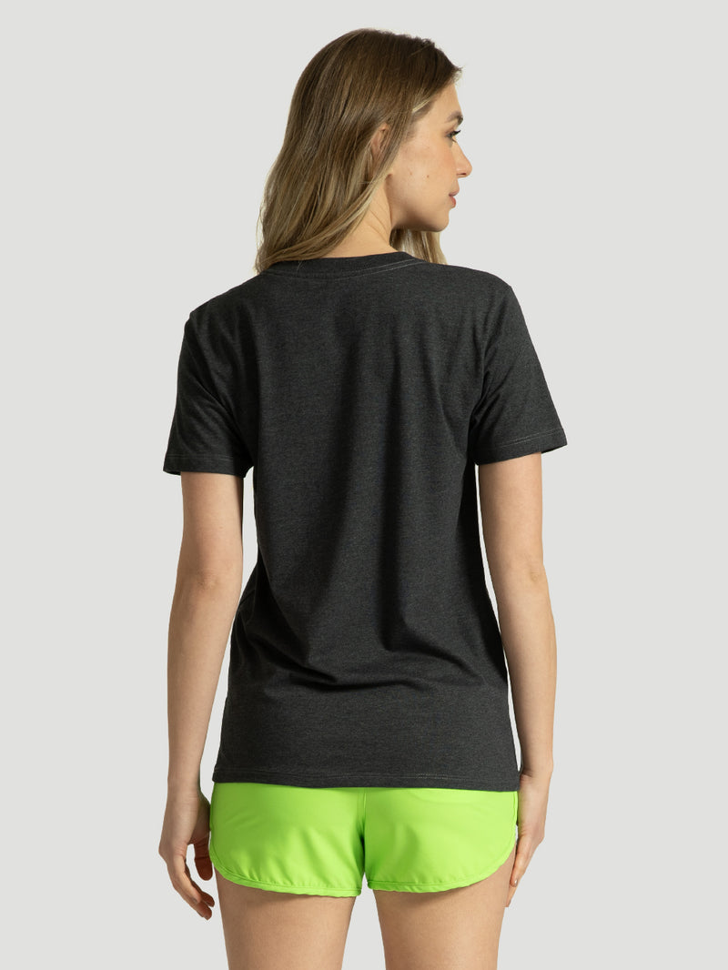 Camiseta Hurley Icon Mescla Preto