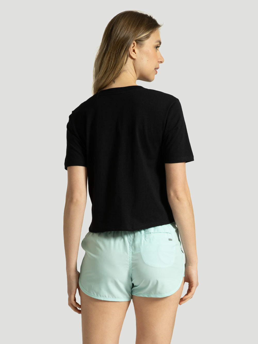 Camiseta Hurley Floral Preta