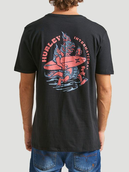 Camiseta Hurley Thay Surf Preto