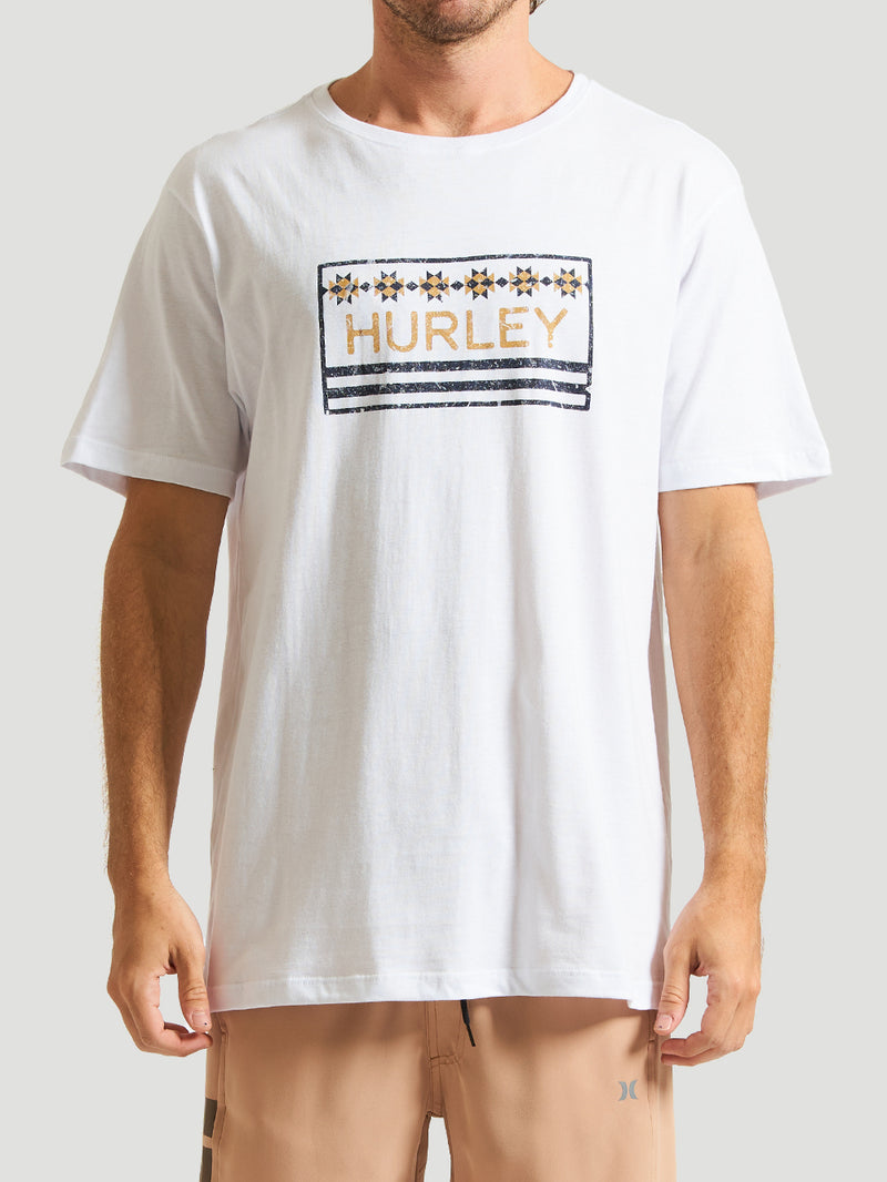 Camiseta Hurley Native Box Branco