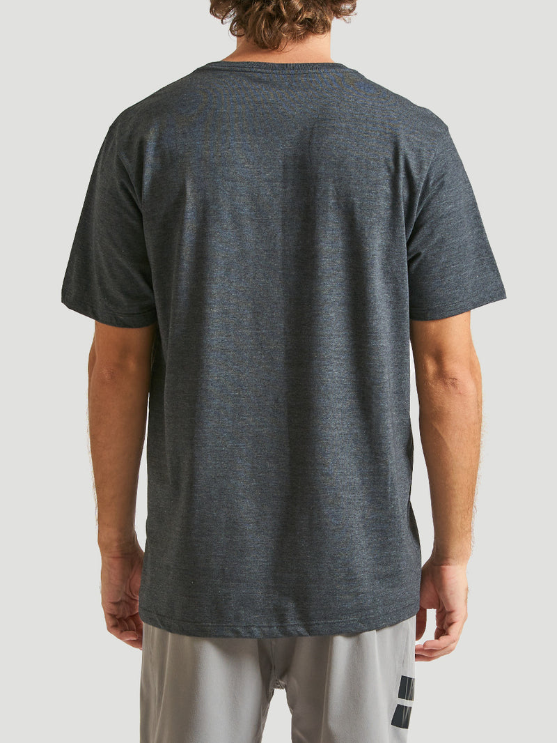 Camiseta Hurley HARD ICON Mescla Preto