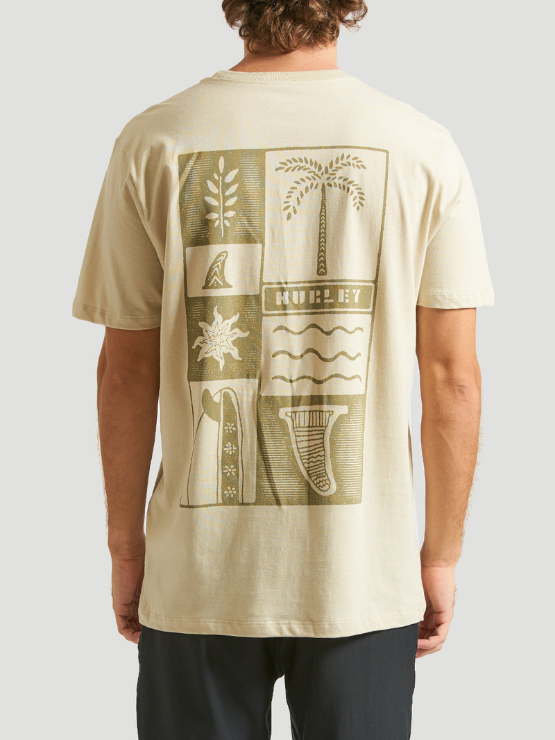 Camiseta Hurley DRAWING Areia