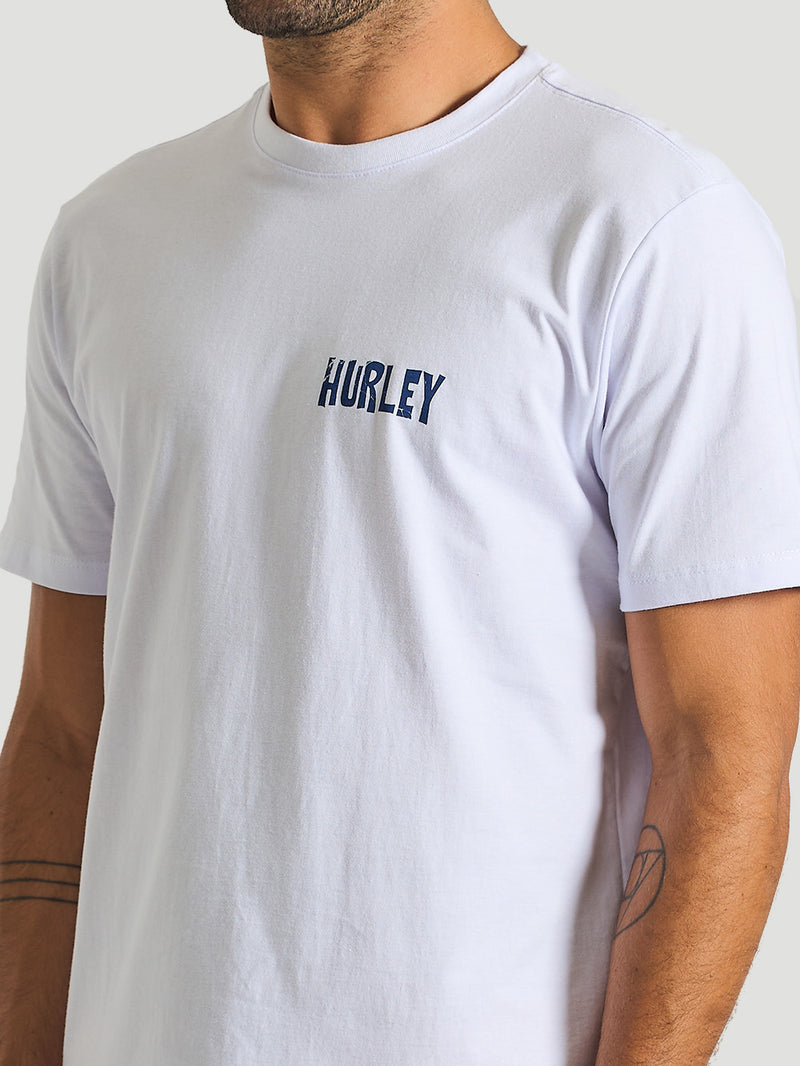 Camiseta Hurley Clash Branco