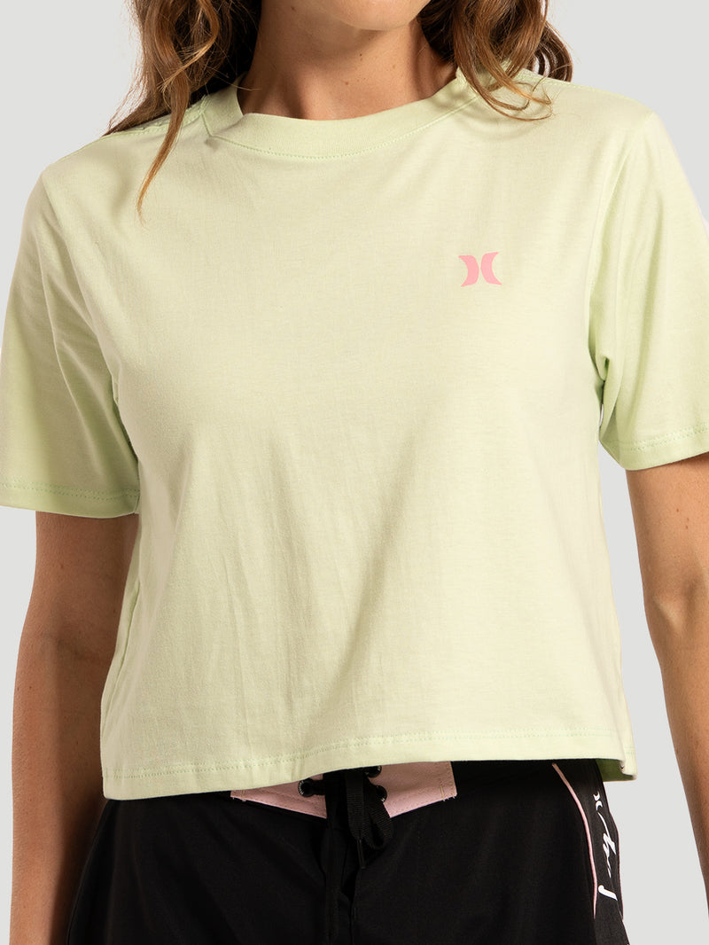 Camiseta Manga Curta Verde Hurley Icon