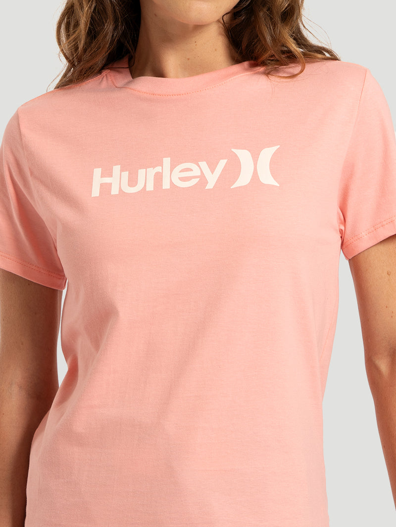 Camiseta Manga Curta Rosa Hurley One&Only
