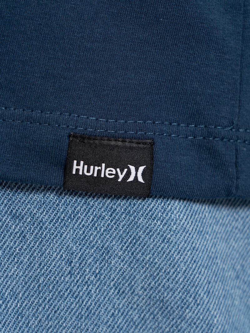 Camiseta Manga Curta Hurley Classic Azul Marinho