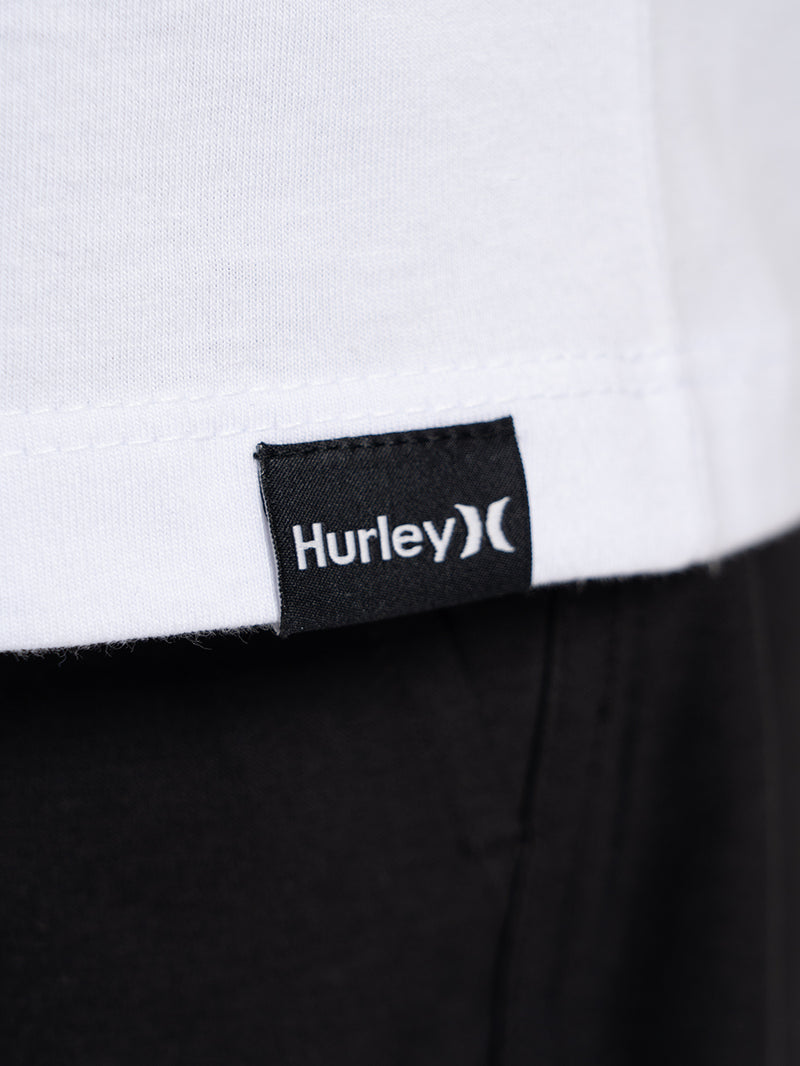 Camiseta Manga Curta Hurley Nine Nine Branca