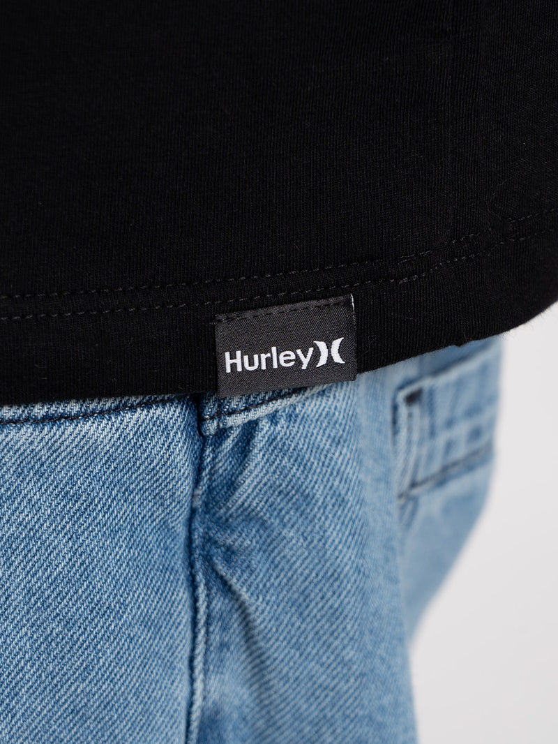 Camiseta Manga Curta Hurley Classic Preta