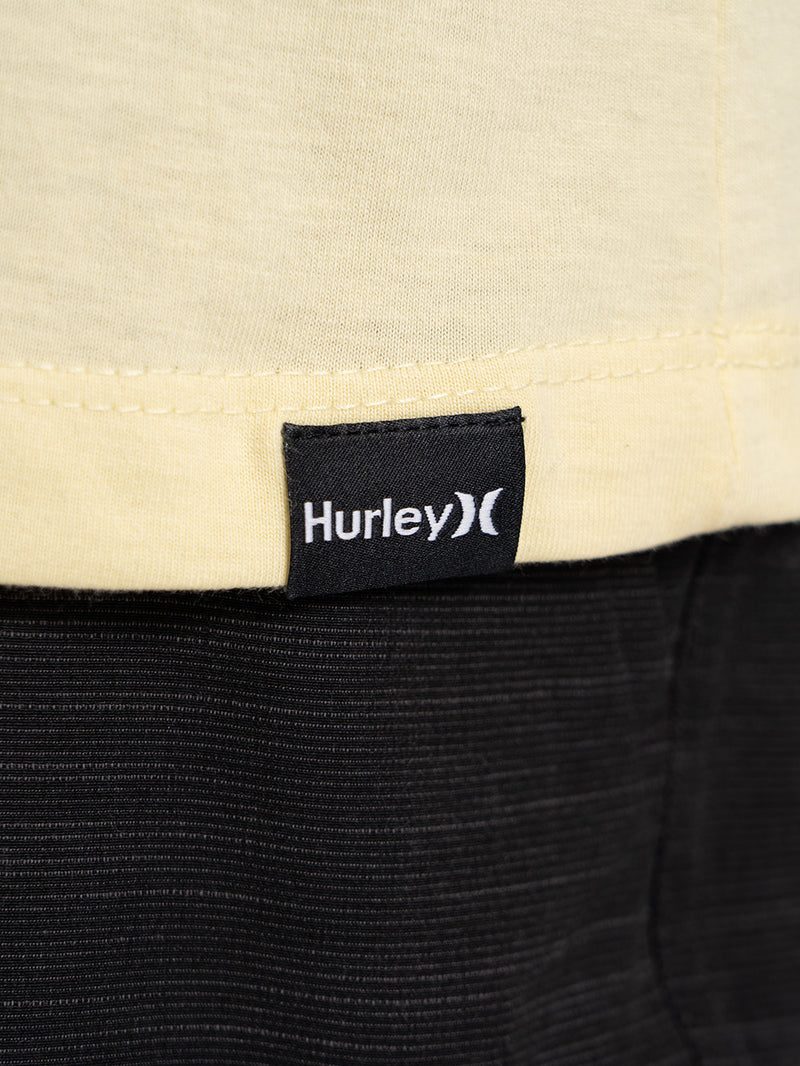 Camiseta Manga Curta Hurley Empire Amarelo