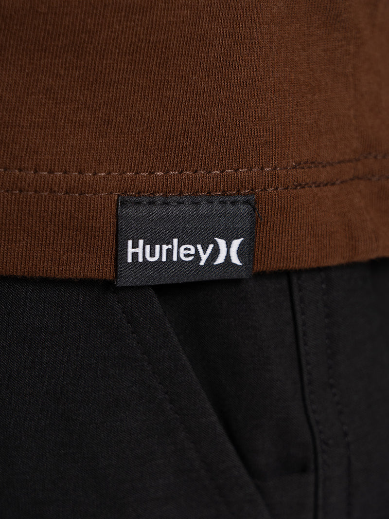 Camiseta Manga Curta Hurley Desert Marrom