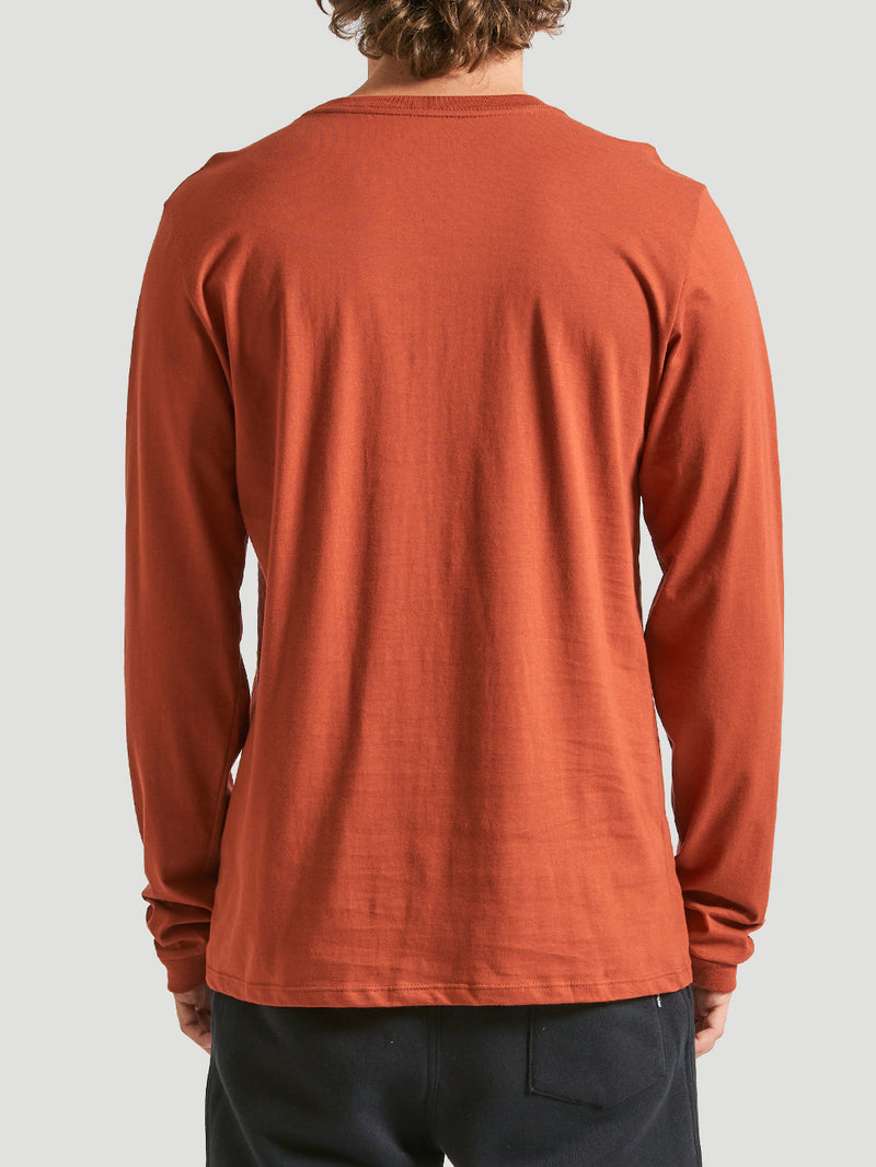 Camiseta Manga Longa Hurley Puff Vermelho