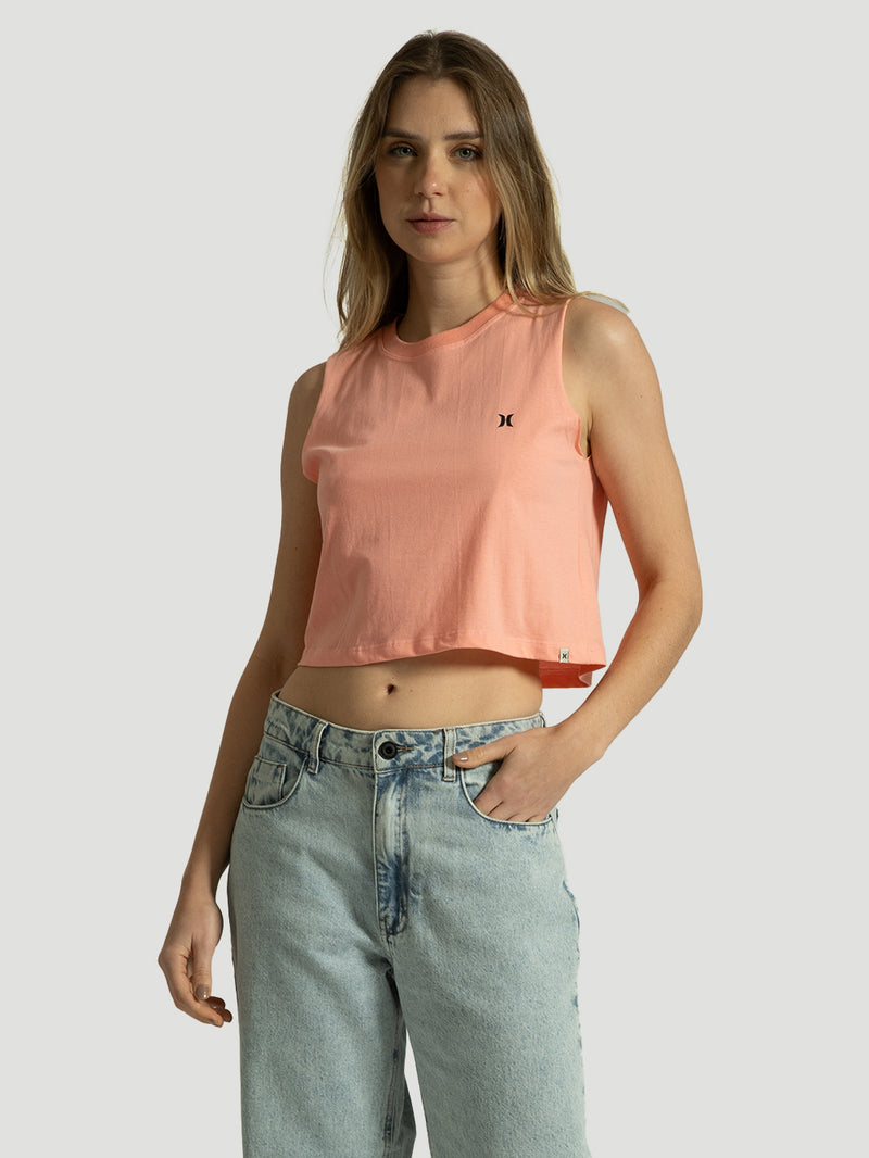 Blusa Hurley Cut Heat Rosa