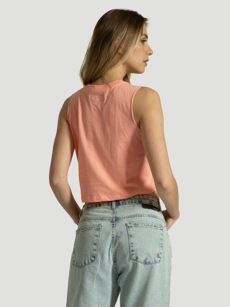 Blusa Hurley Cut Heat Rosa