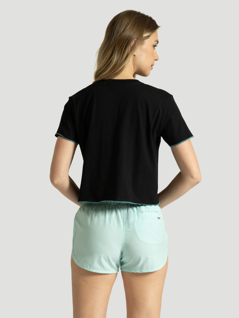 Blusa Hurley Outdoor Preta