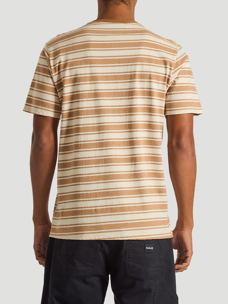 Camiseta Especial Hurley Earth Stripe Creme