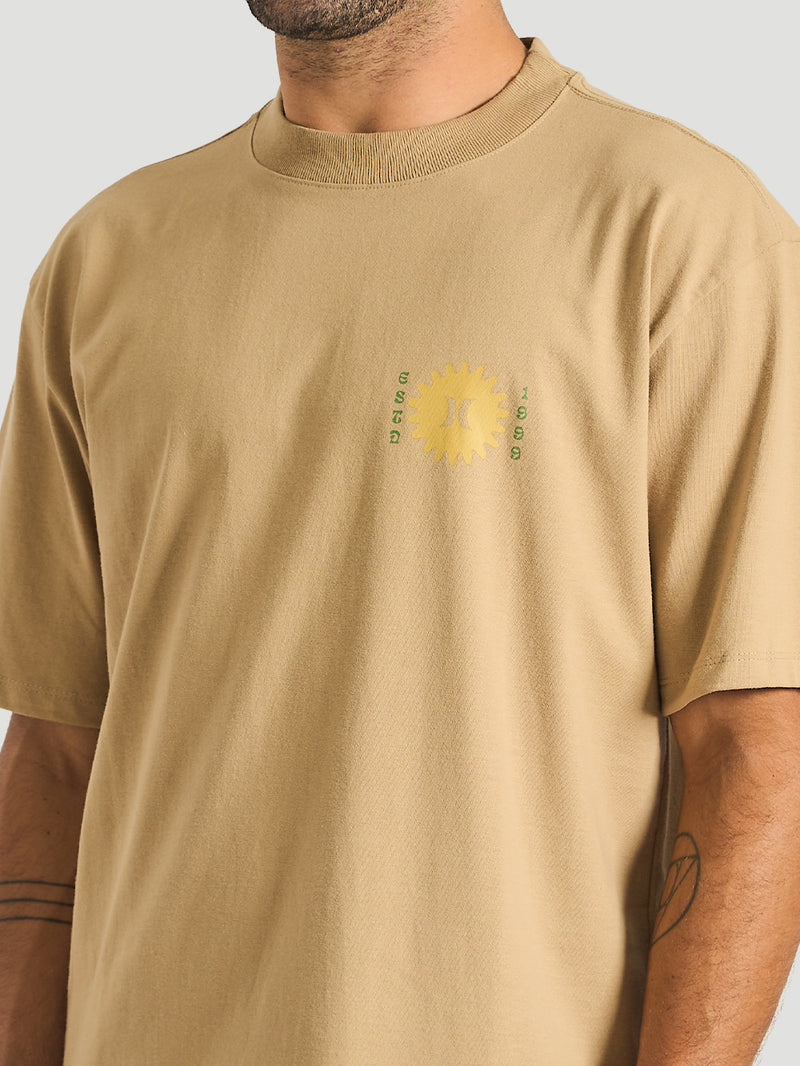 Camiseta Especial Hurley Garden Bege