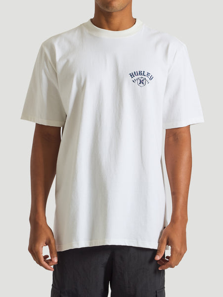 Camiseta Especial Hurley Brasão Branco
