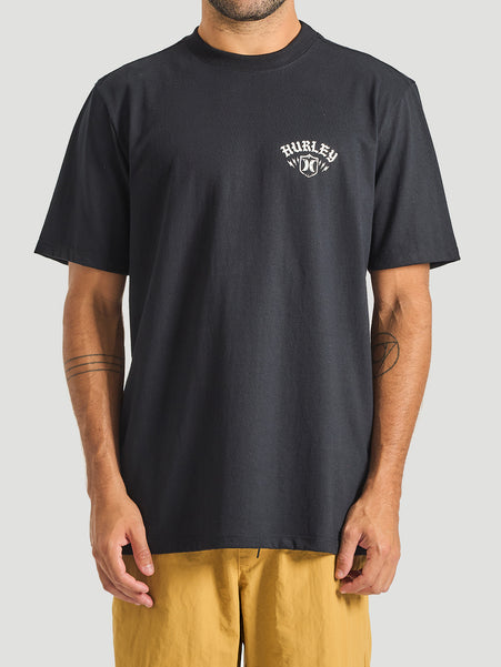 Camiseta Especial Hurley Brasão Preto