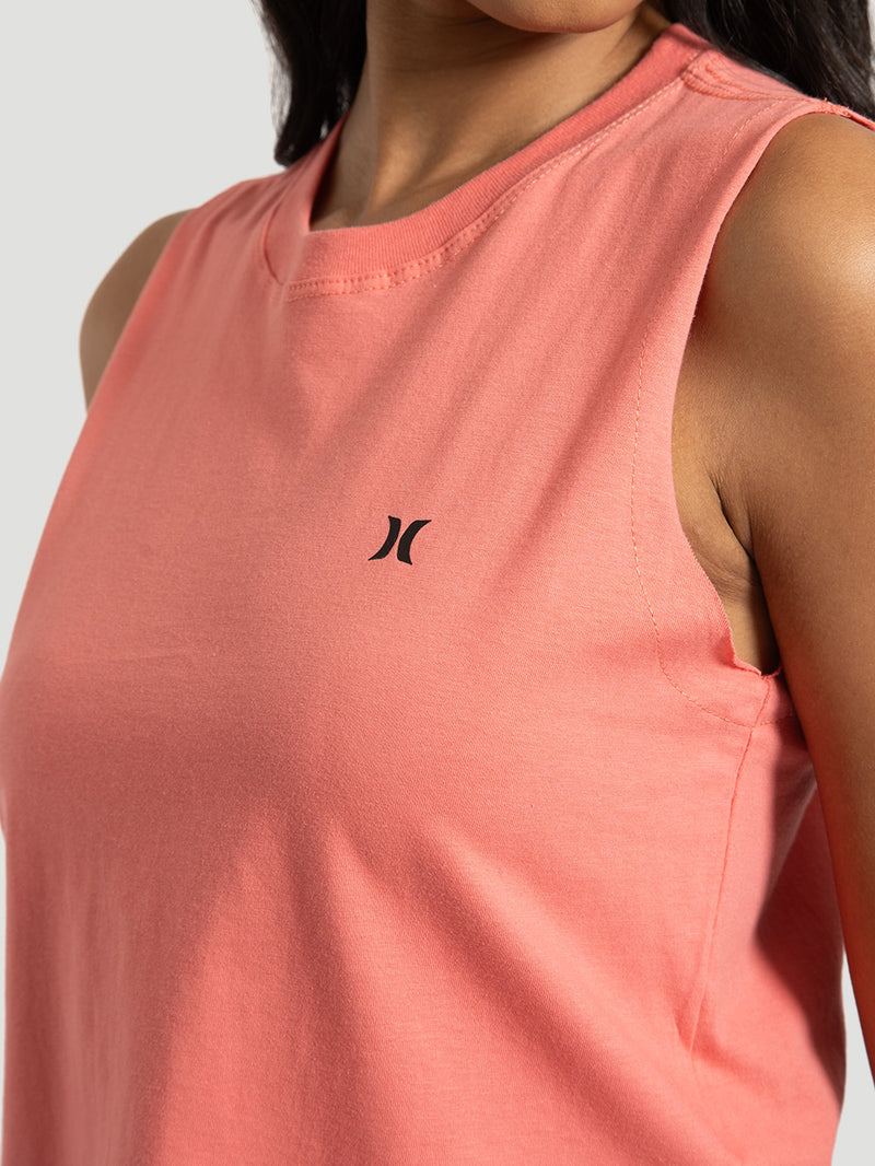 Blusa Hurley Cut Heat Rosa