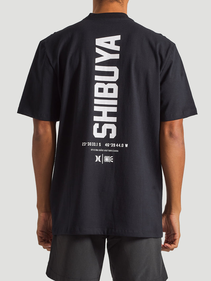 Camiseta Especial Hurley Brand Preto