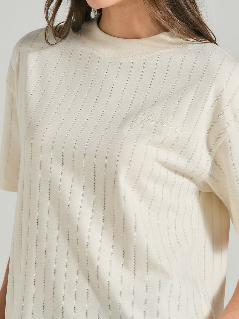 Blusa Cropped Oversized Off White Hurley Soul
