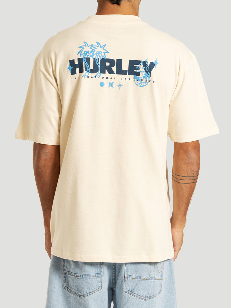 Camiseta Especial Off White Hurley Letters