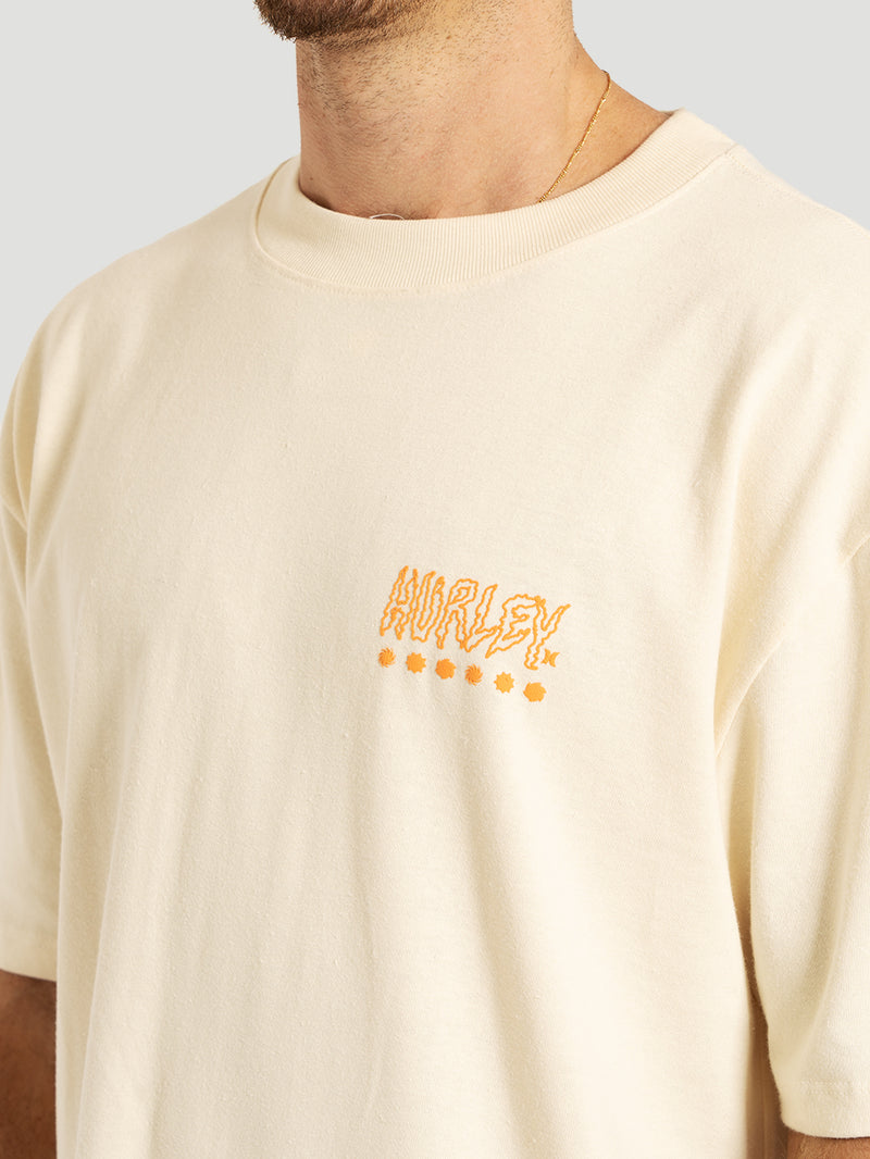Camiseta Especial MaxFit Off White Hurley Psyko