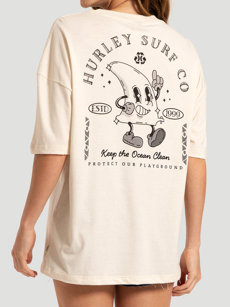 Camiseta Especial Manga Curta Off White Hurley Eco