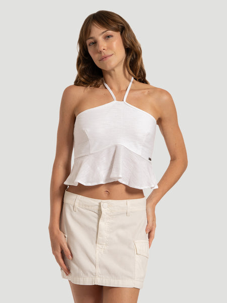 Blusa Branca Hurley Túrim