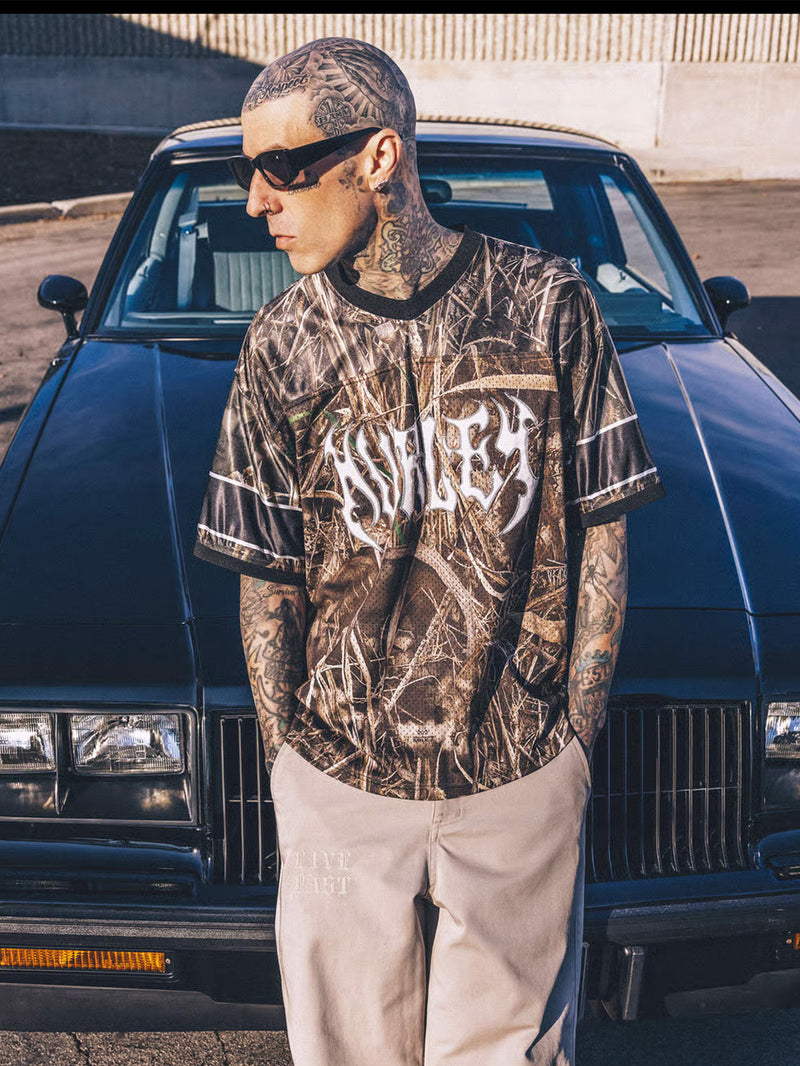 Hurley x Travis Barker Camiseta Especial Real Tree Blitz