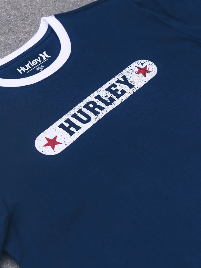 Hurley x Travis Barker Camiseta Especial Blink Ringer