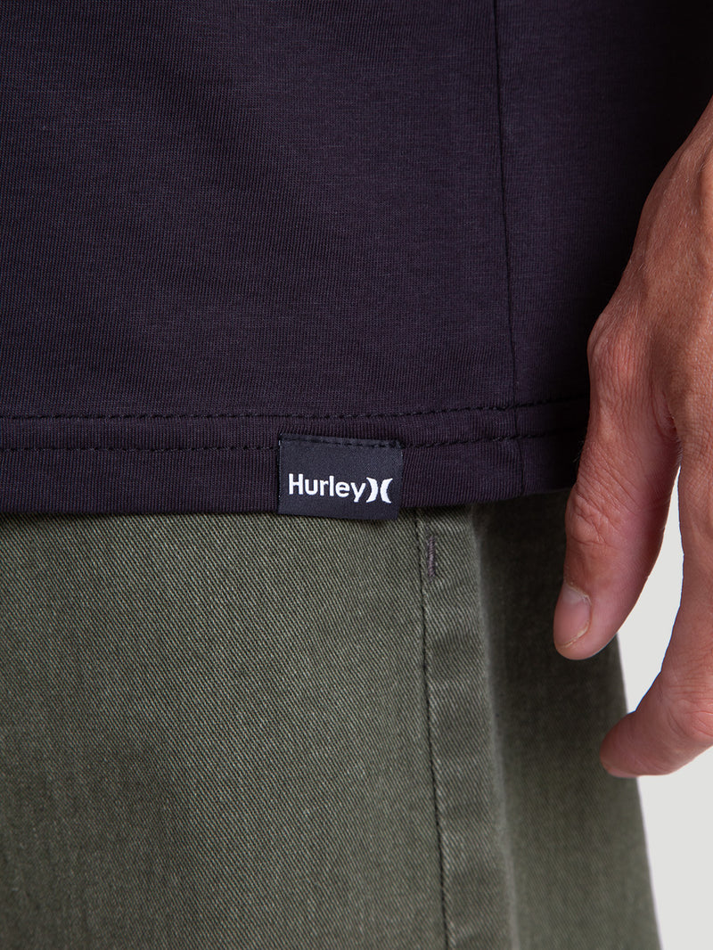 Camiseta Especial Hurley Trademark Preto
