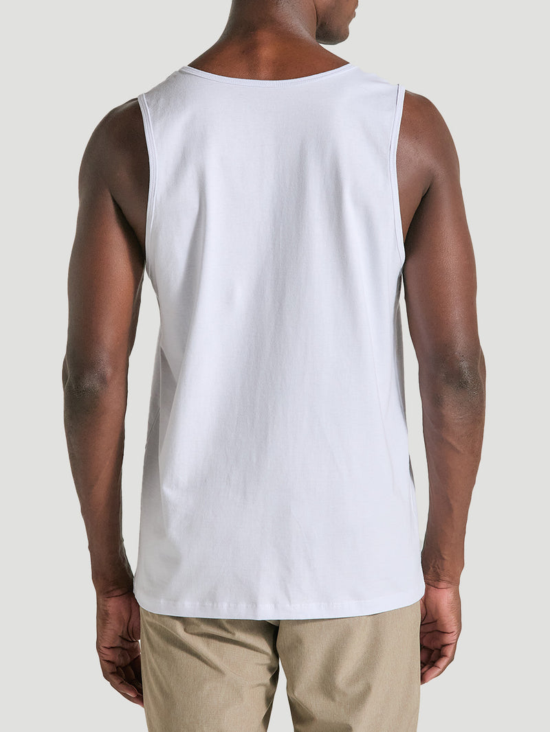 Regata Branca Casual Hurley Globo