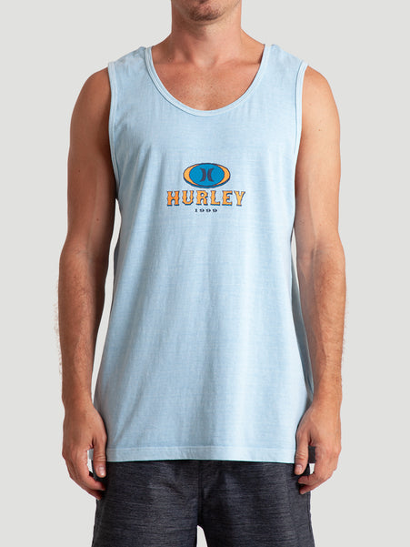 Regata Azul Tinturada Hurley Retro Waves