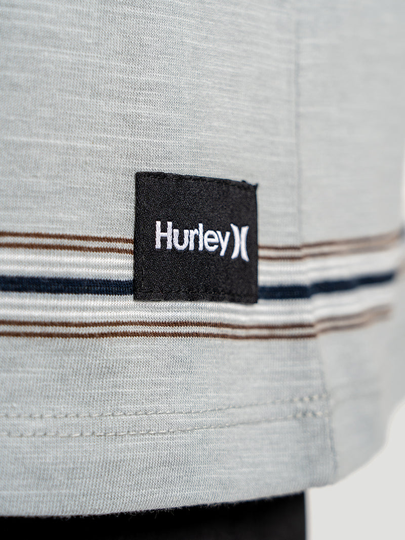 Regata Especial Hurley Sunset Listrada Cinza