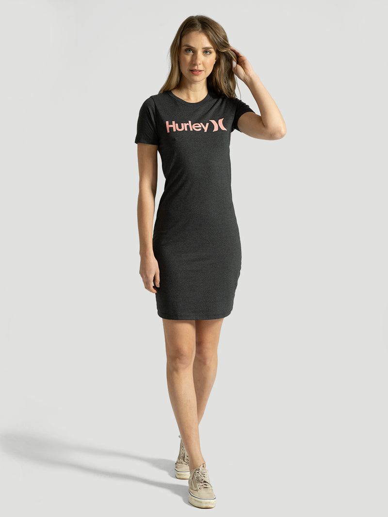 Vestido Hurley One&Only Mescla Preto