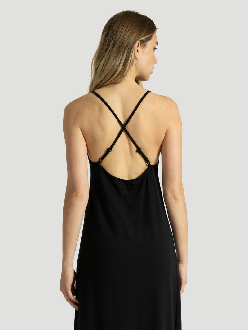 Vestido Hurley Colors Two Preto