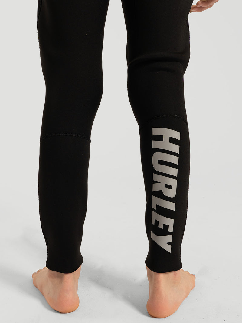 Long John Juvenil Hurley Advant 2/2mm SS Fullsuit Preto